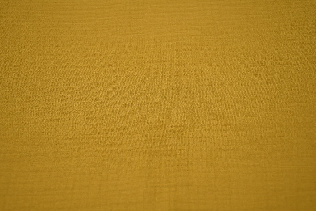 100% Cotton Double Gauze Muslin Fabric - Chartreuse