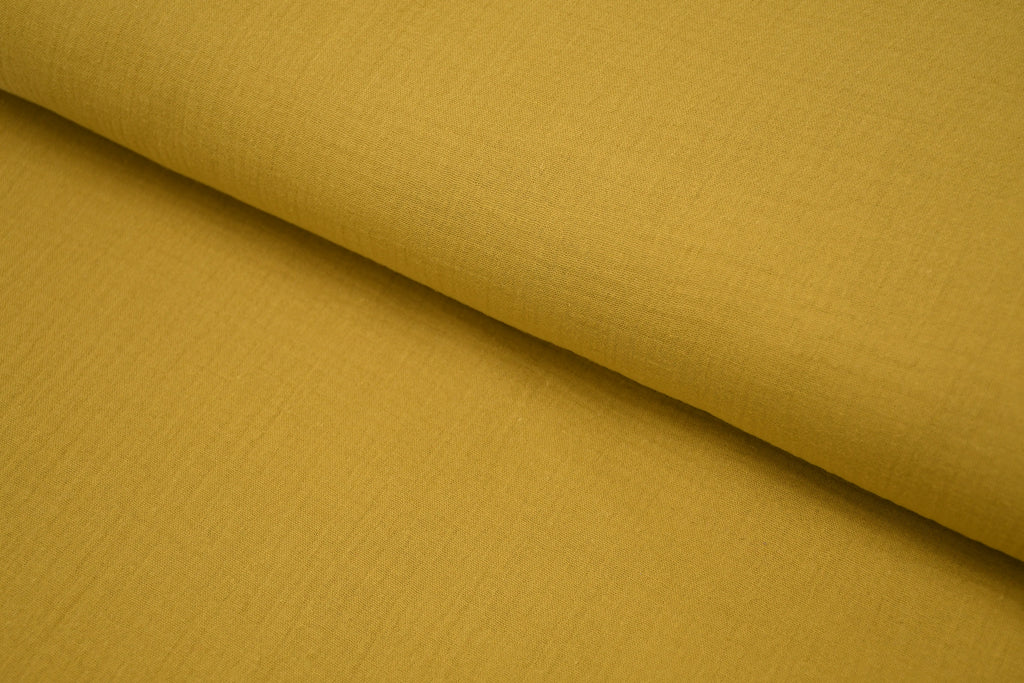 100% Cotton Double Gauze Muslin Fabric - Chartreuse
