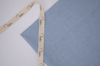 Denim rayé hickory 8 oz – Bleu ciel