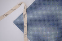 Denim rayé hickory 8 oz – Bleu marin