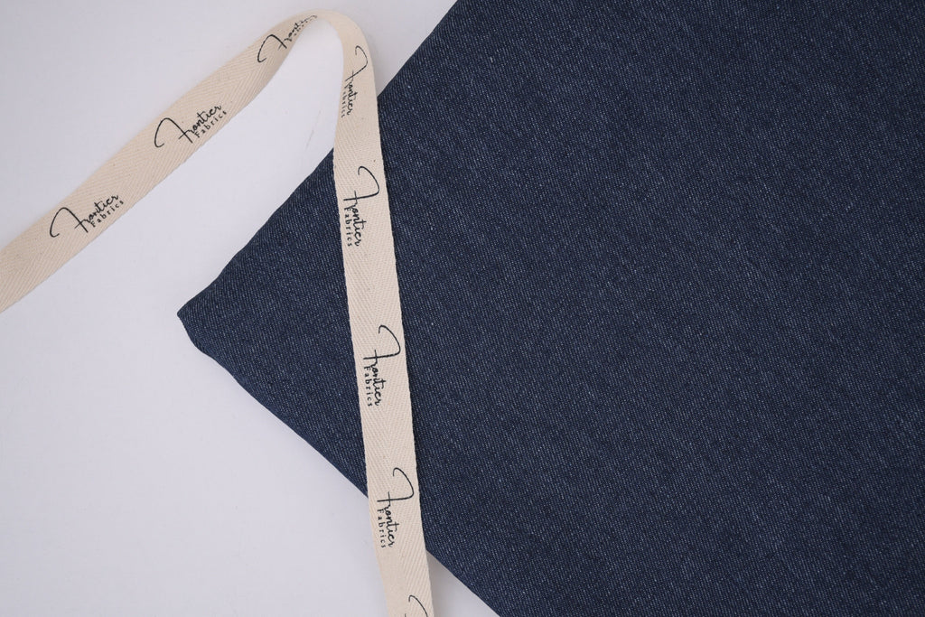 Denim Teddy Sherpa Fleece Fabric - Medium Blue
