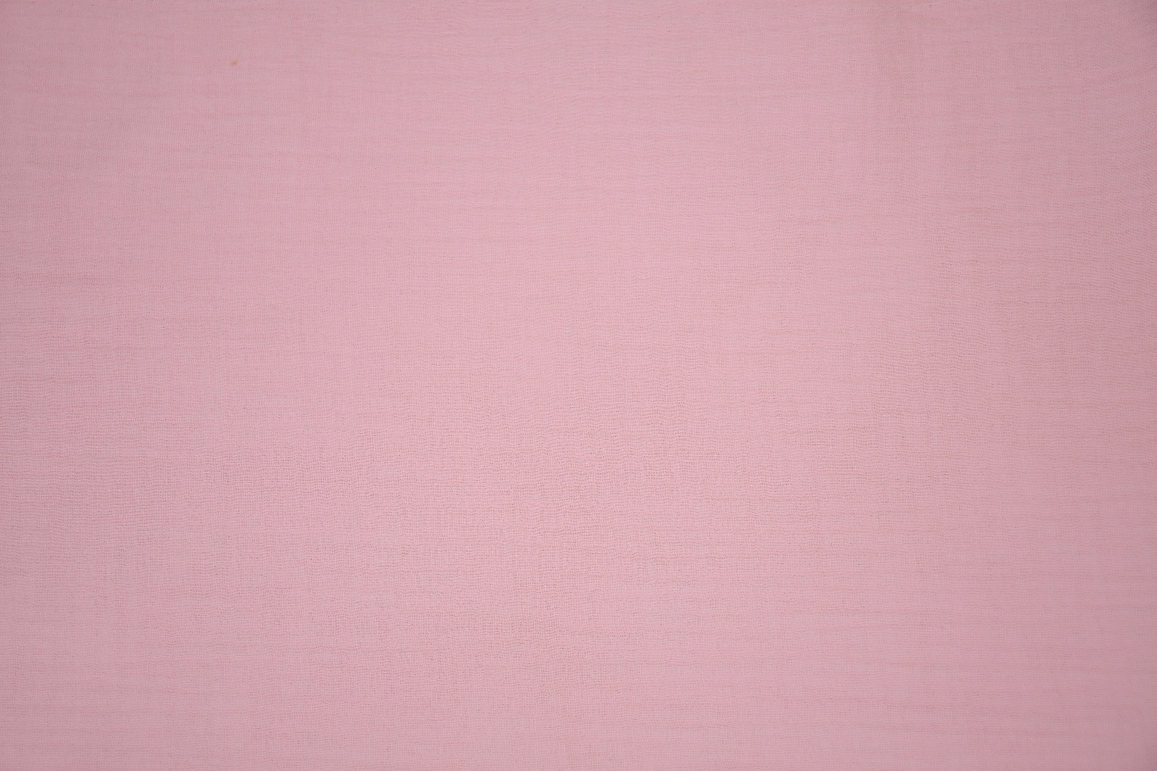 100% Cotton Double Gauze Muslin Fabric -  Baby Pink