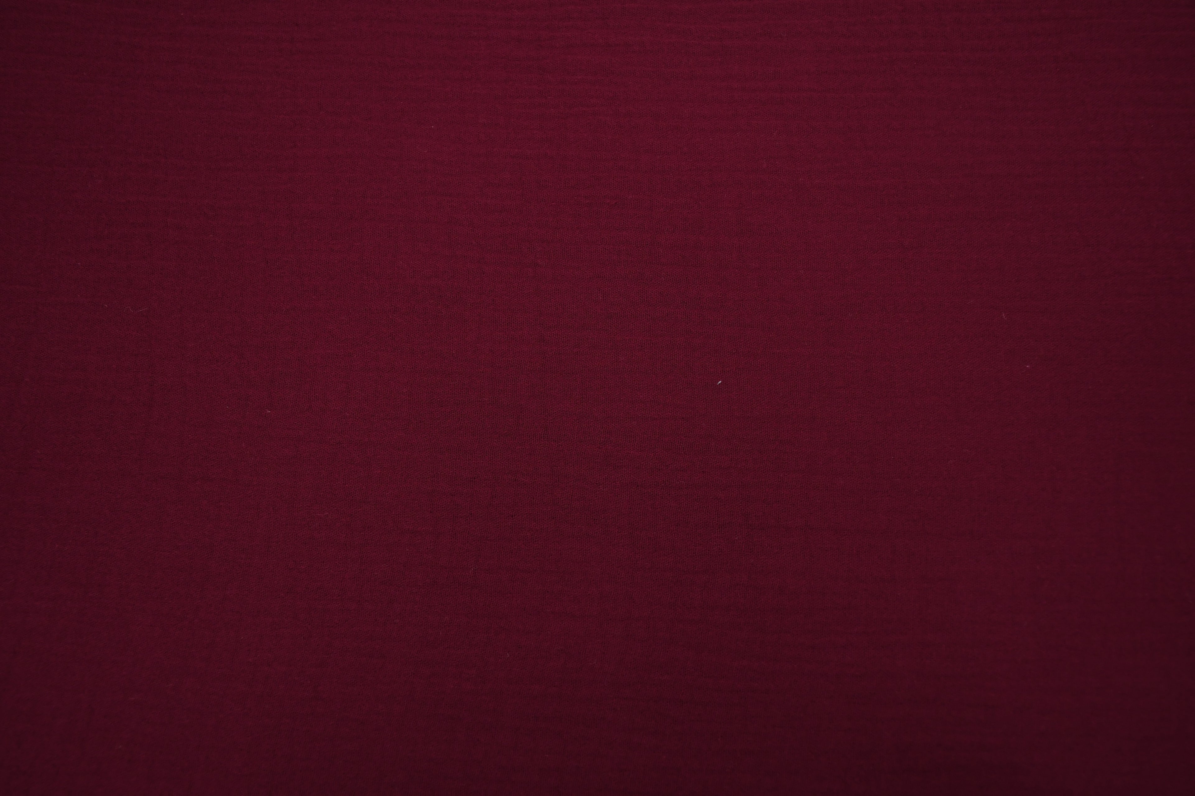 100% Cotton Double Gauze Muslin Fabric - Burgundy