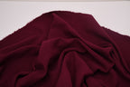 100% Cotton Double Gauze Muslin Fabric - Burgundy