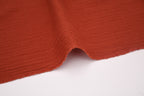 100% Cotton Double Gauze Muslin Fabric - Rust
