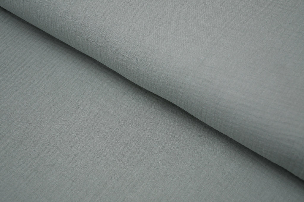 100% Cotton Double Gauze Muslin Fabric -  Sage