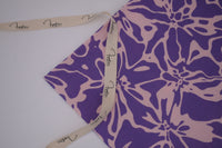 100% Cotton Muslin Double Gauze Print - Wisteria Bloom