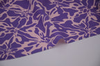 100% Cotton Muslin Double Gauze Print - Wisteria Bloom