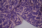 100% Cotton Muslin Double Gauze Print - Wisteria Bloom