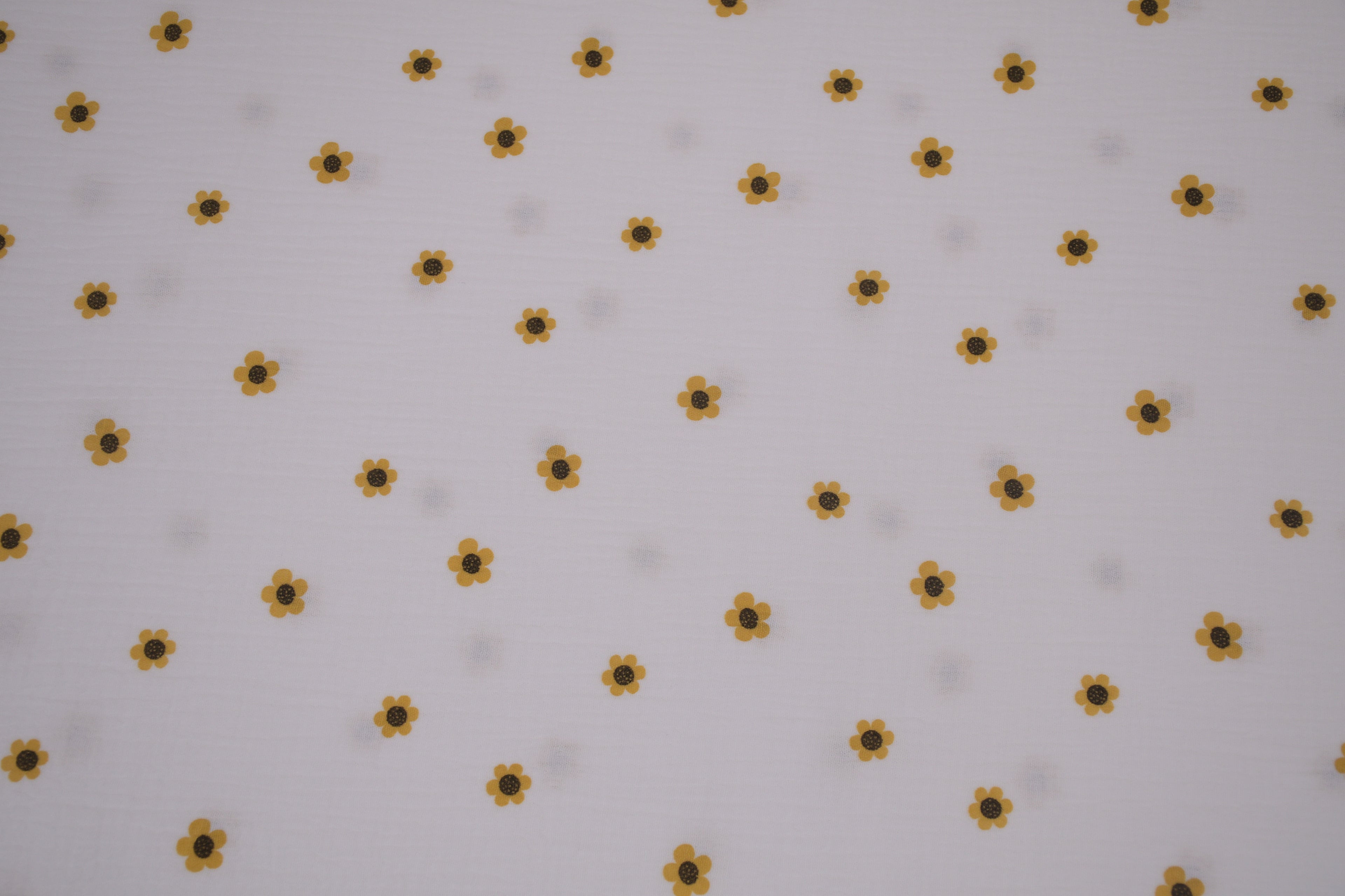 100% Cotton Muslin Double Gauze Print - Little Marigold