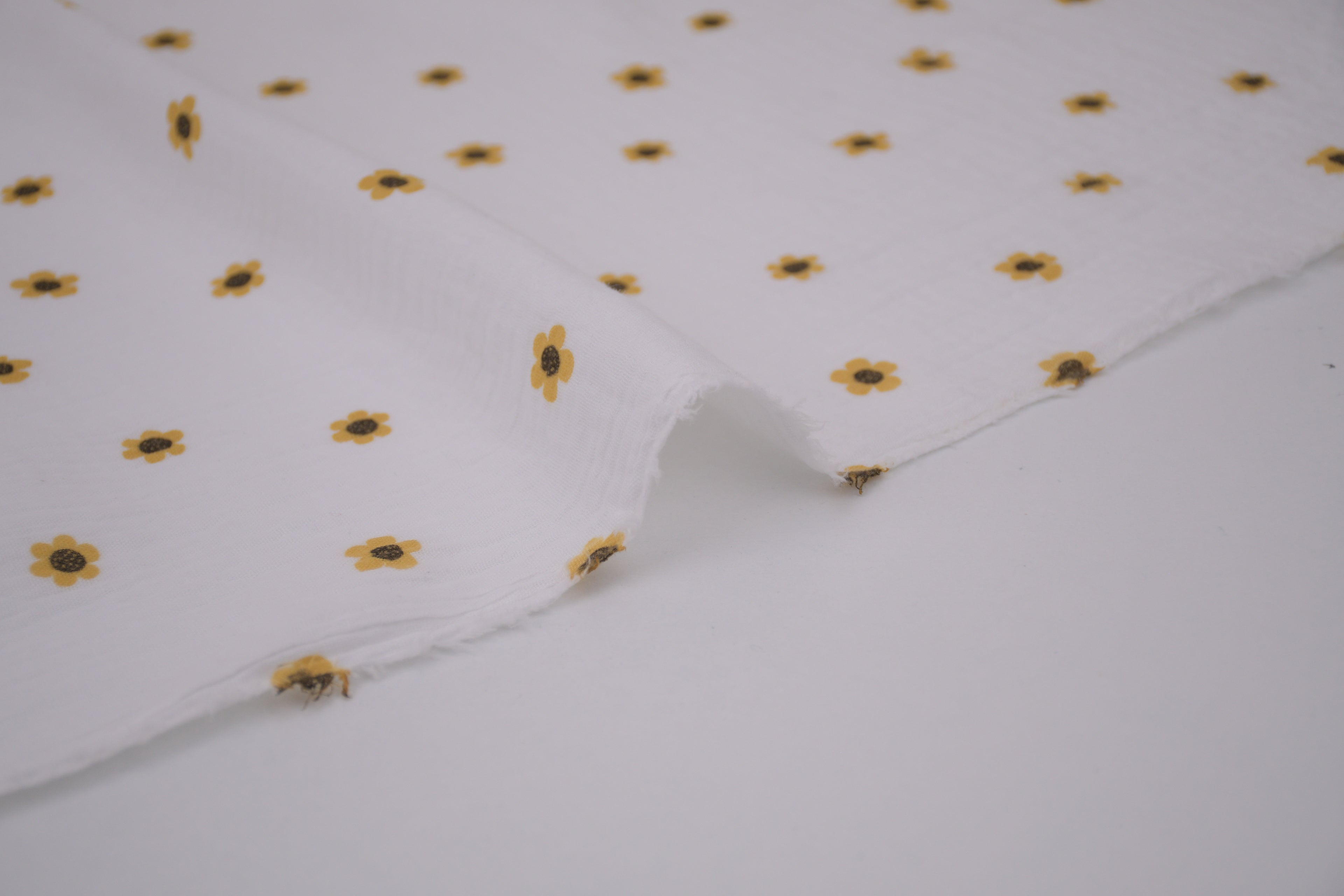 100% Cotton Muslin Double Gauze Print - Little Marigold