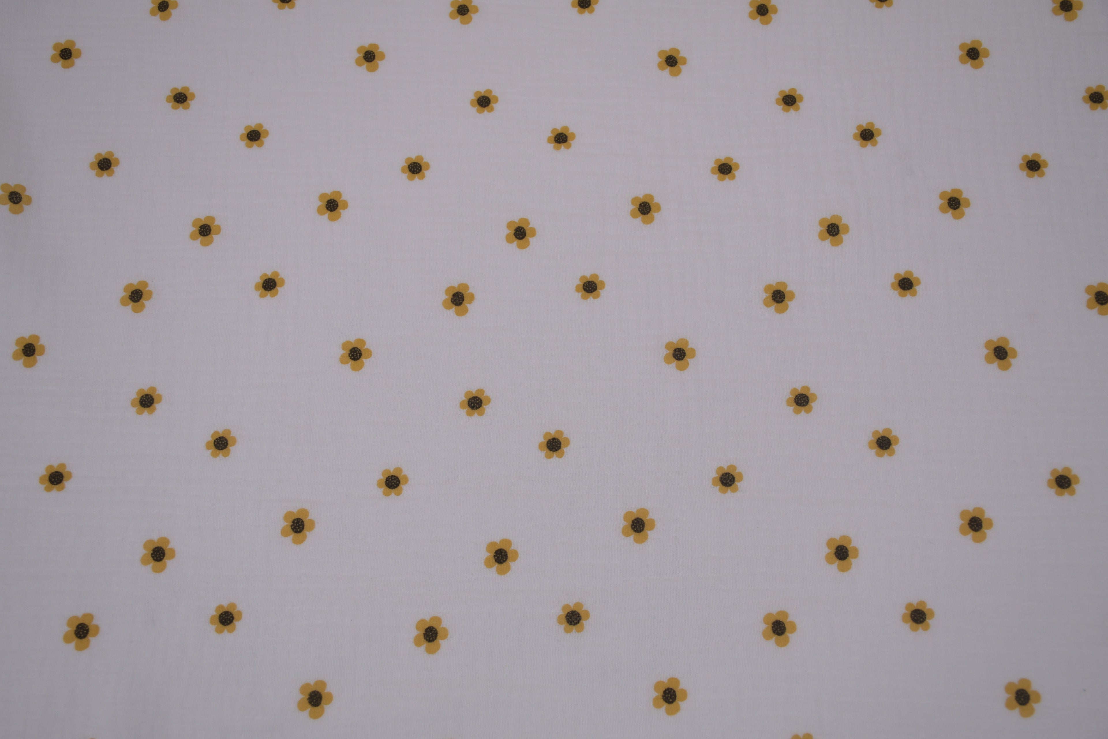 100% Cotton Muslin Double Gauze Print - Little Marigold