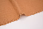 100% Cotton Double Gauze Muslin Fabric - Bronze