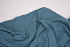 100% Cotton Double Gauze Muslin Fabric -  Soft Teal
