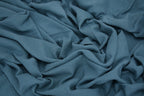 100% Cotton Double Gauze Muslin Fabric -  Soft Teal