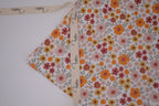 100% Cotton Muslin Double Gauze Print - Retro Wildflowers