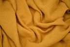 100% Cotton Double Gauze Muslin Fabric - Sunflower