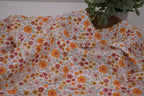 100% Cotton Muslin Double Gauze Print - Retro Wildflowers