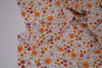 100% Cotton Muslin Double Gauze Print - Retro Wildflowers
