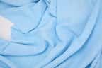 100% Cotton Double Gauze Muslin Fabric - Baby Blue
