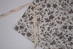 100% Bamboo Poplin Moonlight Petals Print - Muted Taupe
