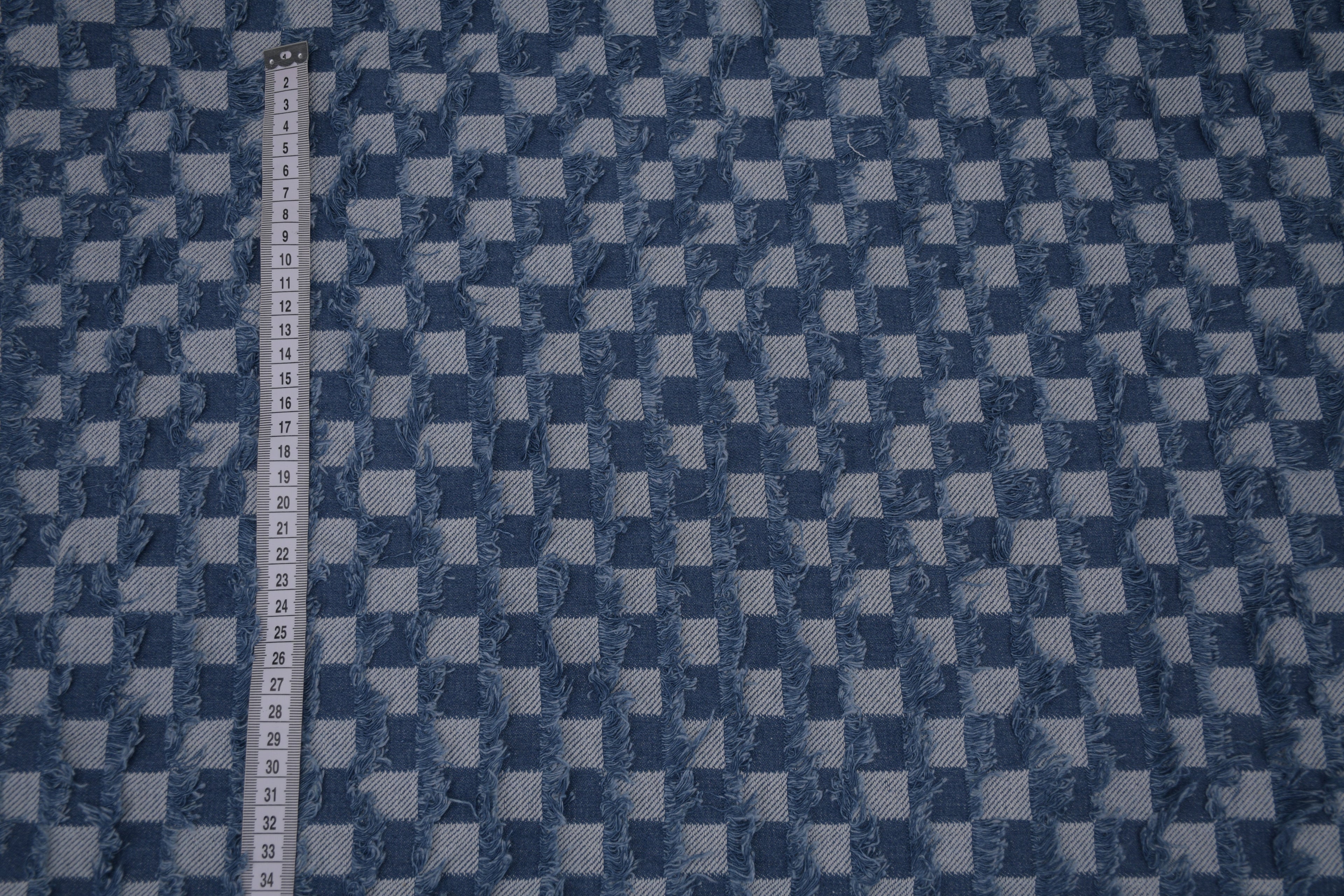 Denim chambray lavé 5 oz – Bleu brume