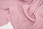 100% Cotton Double Gauze Muslin Fabric -  Ice Pink