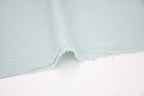 100% Cotton Double Gauze Muslin Fabric -  Sea Green