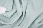 100% Cotton Double Gauze Muslin Fabric -  Sea Green