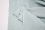 100% Cotton Double Gauze Muslin Fabric -  Sea Green