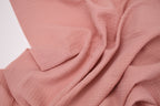 100% Cotton Double Gauze Muslin Fabric -  Blush Pink