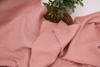 100% Cotton Double Gauze Muslin Fabric -  Blush Pink