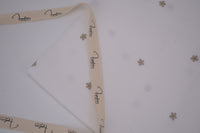 100% Cotton Muslin Double Gauze Print - Blush Daisies