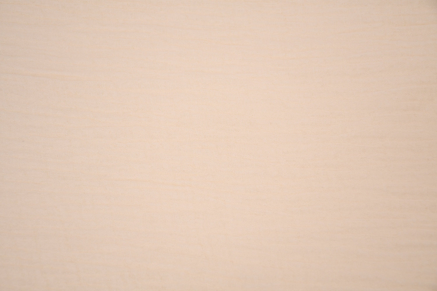 100% Cotton Double Gauze Muslin Fabric - Creme