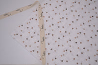 100% Cotton Muslin Double Gauze Print - Toasted Poppies