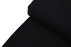 100% Cotton Double Gauze Muslin Fabric -  Black