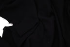 100% Cotton Double Gauze Muslin Fabric -  Black