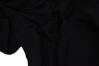100% Cotton Double Gauze Muslin Fabric -  Black
