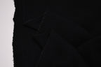 100% Cotton Double Gauze Muslin Fabric -  Black