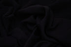 100% Cotton Double Gauze Muslin Fabric -  Black