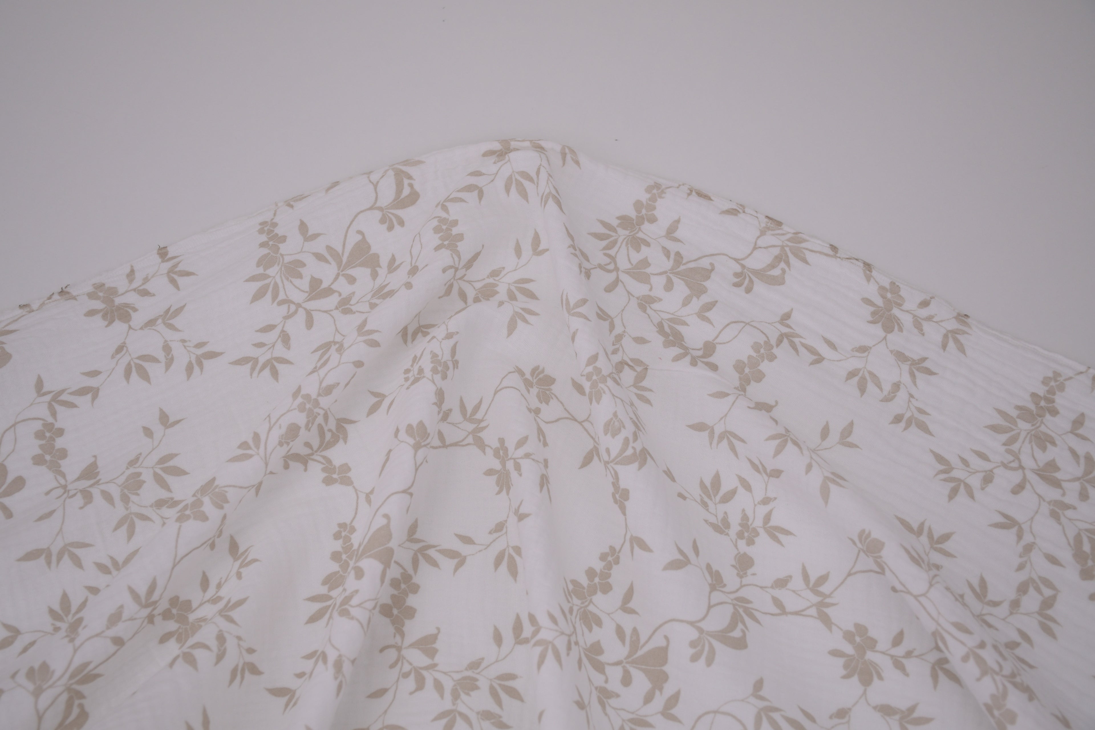 100% Cotton Muslin Double Gauze Print - Misty Veils