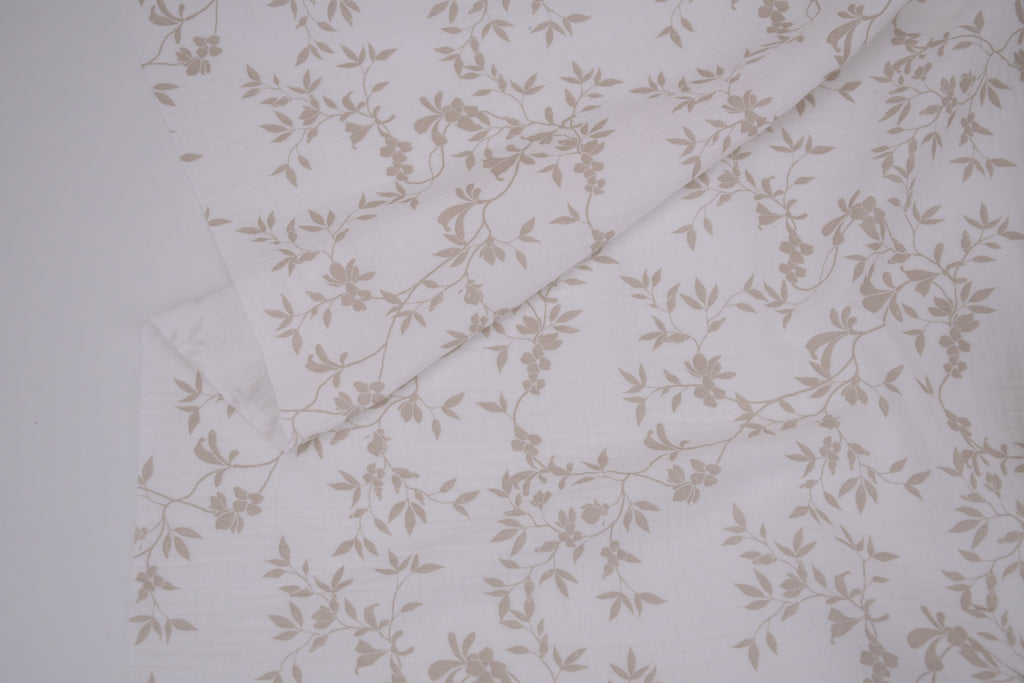 100% Cotton Muslin Double Gauze Print - Misty Veils