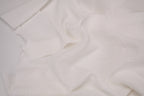 100% Cotton Double Gauze Muslin Fabric - Pure White