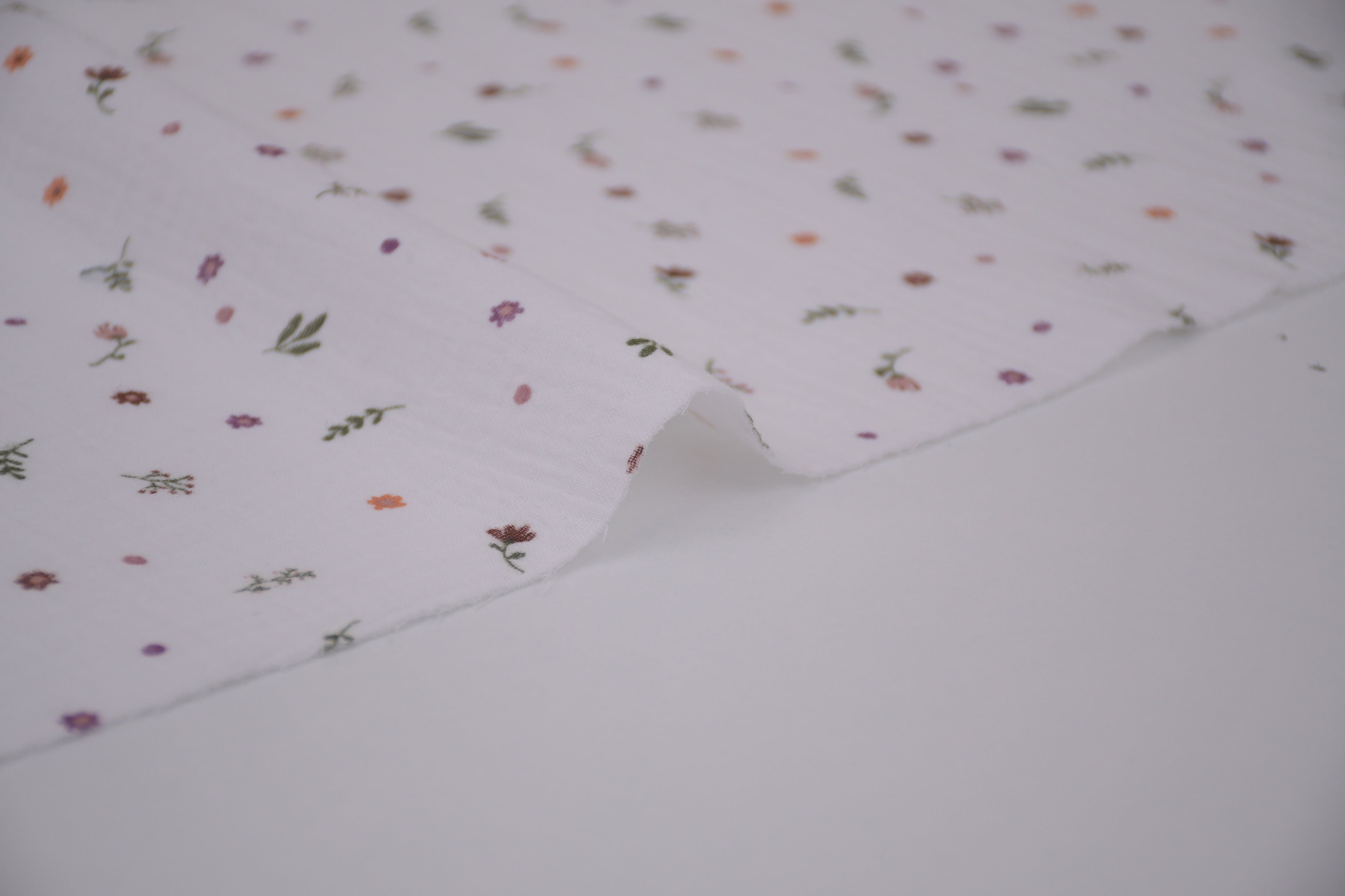 100% Cotton Muslin Double Gauze Print - Penny Petals