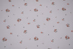 100% Cotton Muslin Double Gauze Print - Apricot Bloom