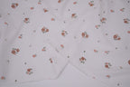 100% Cotton Muslin Double Gauze Print - Apricot Bloom