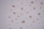 100% Cotton Muslin Double Gauze Print - Apricot Bloom