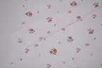 100% Cotton Muslin Double Gauze Print - Apricot Bloom