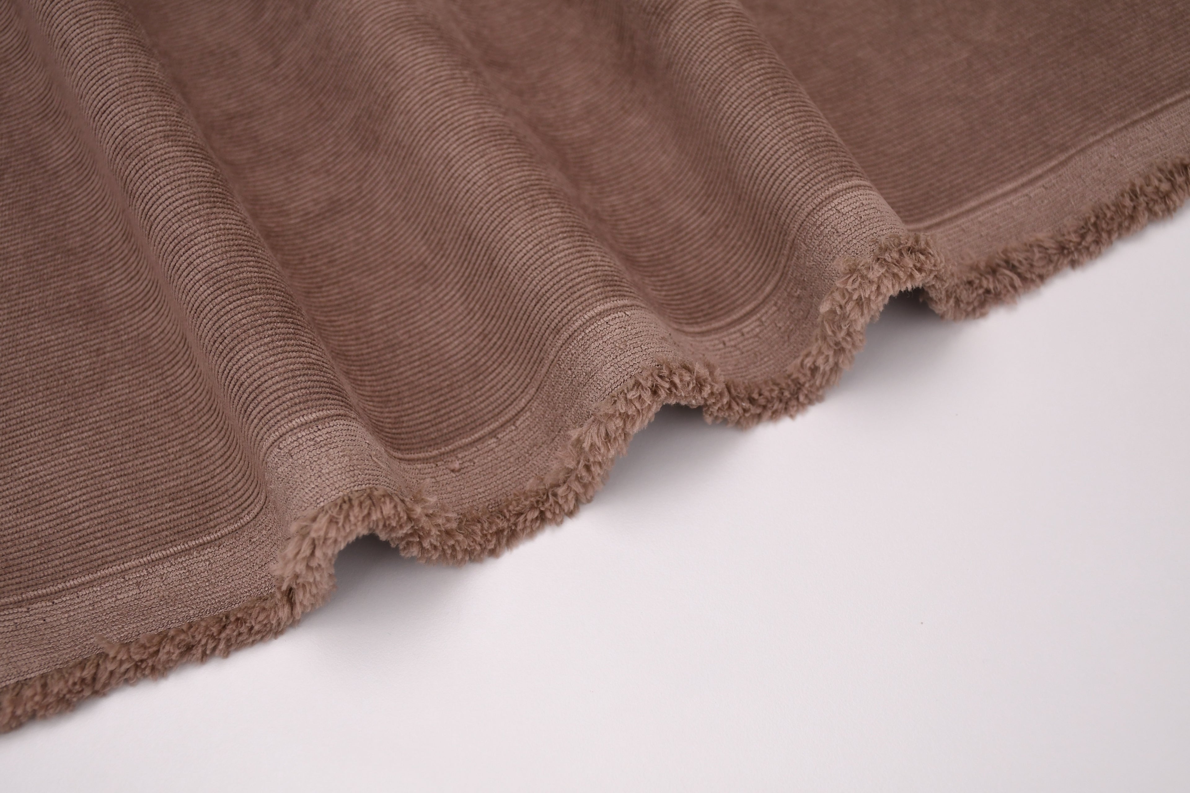 16 Wales Corduroy Light Stretch Fabric - Taupe