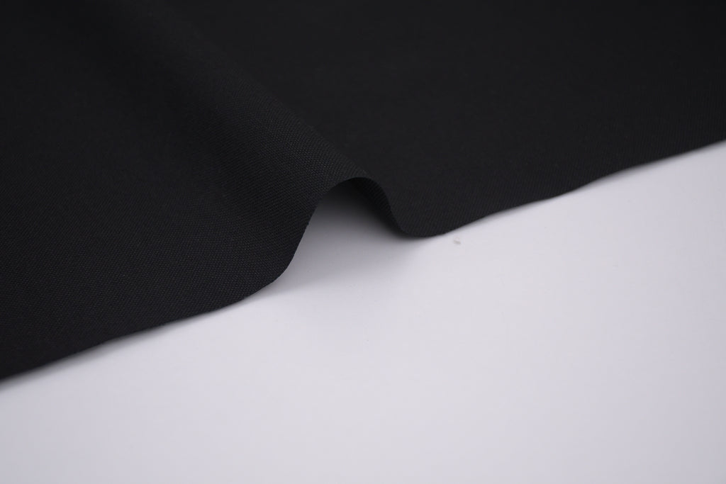 8oz 100% Cotton Canvas Fabric - Black